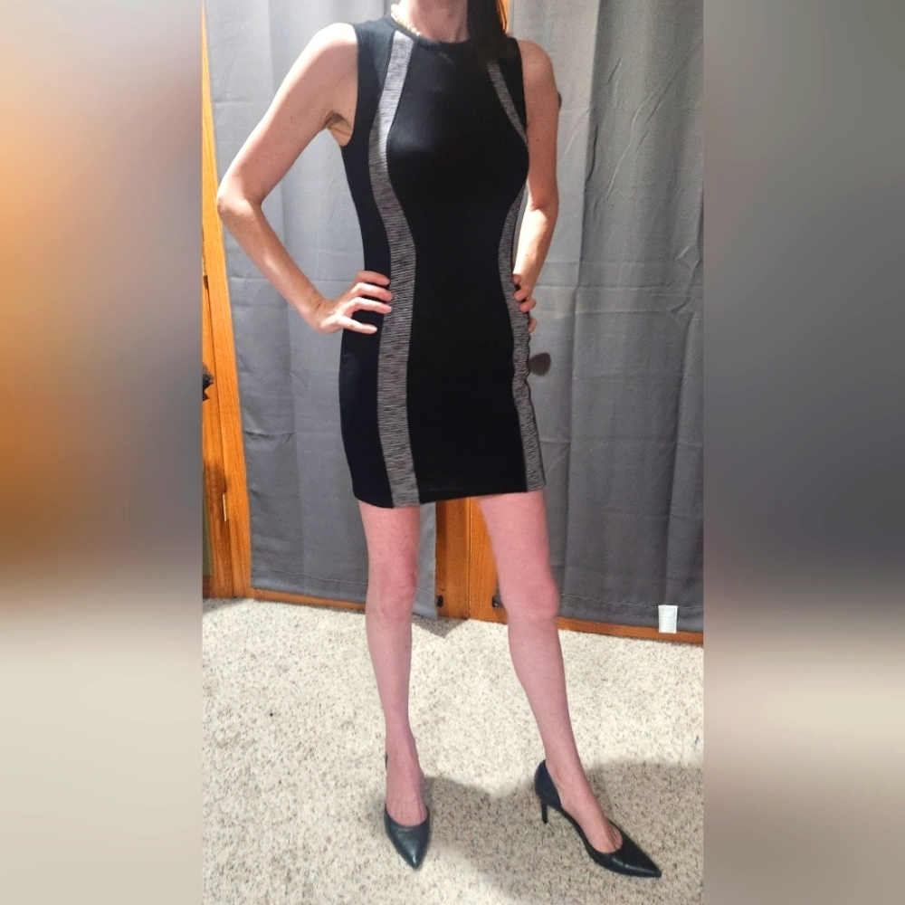 Divided H&M Black Mini Dress